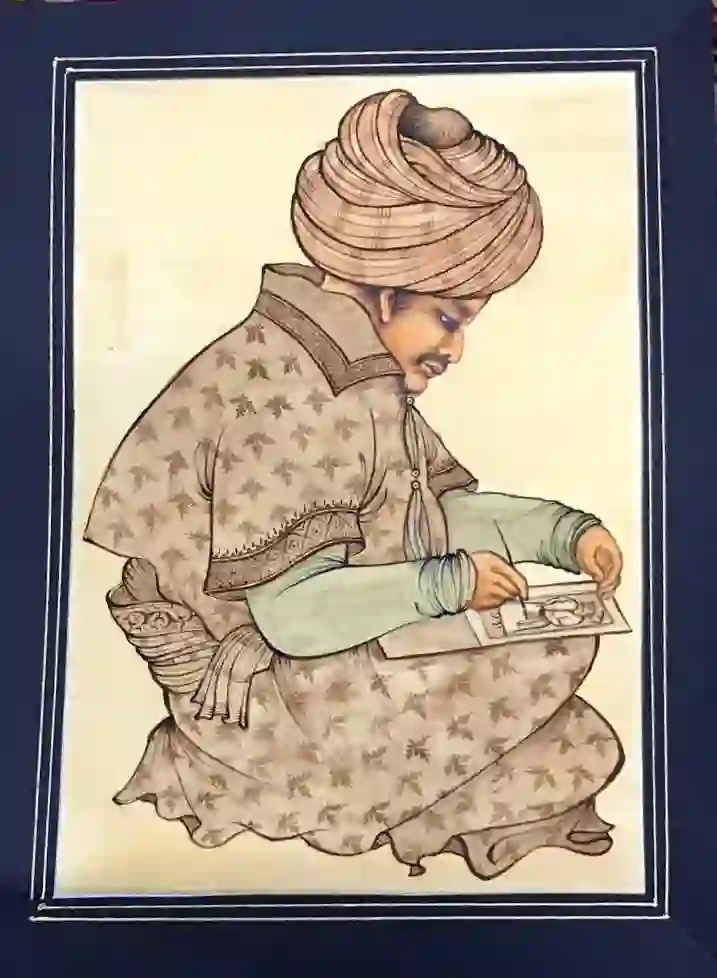 Persian miniature from Isfahan