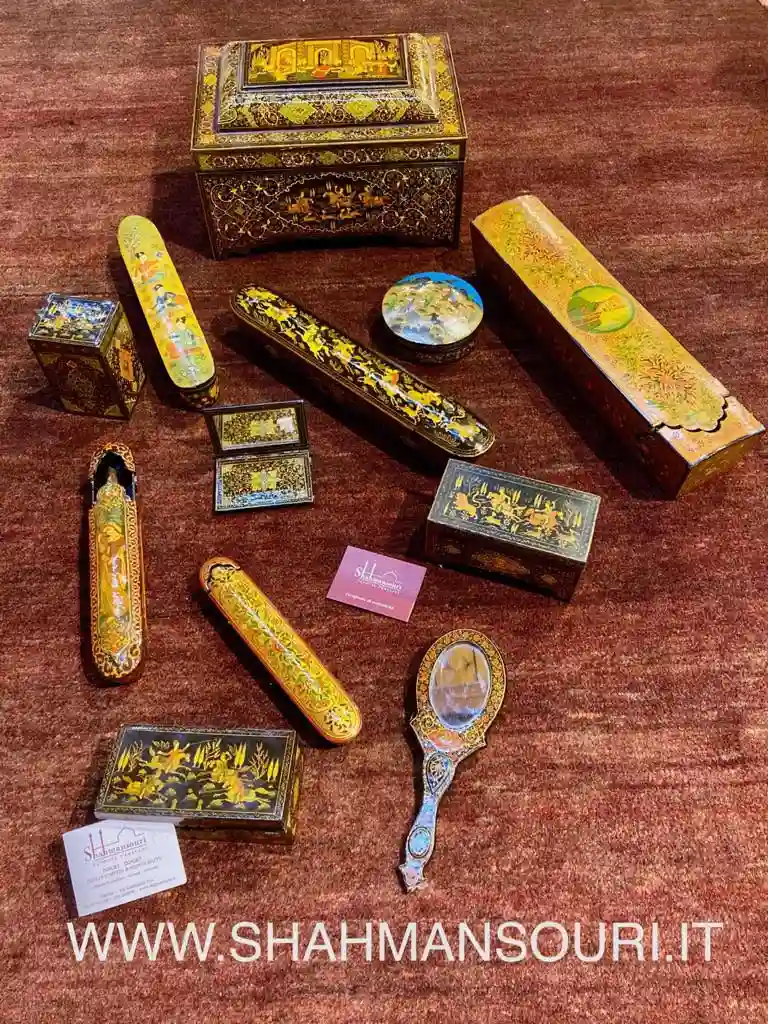 Persian papier-mache miniature