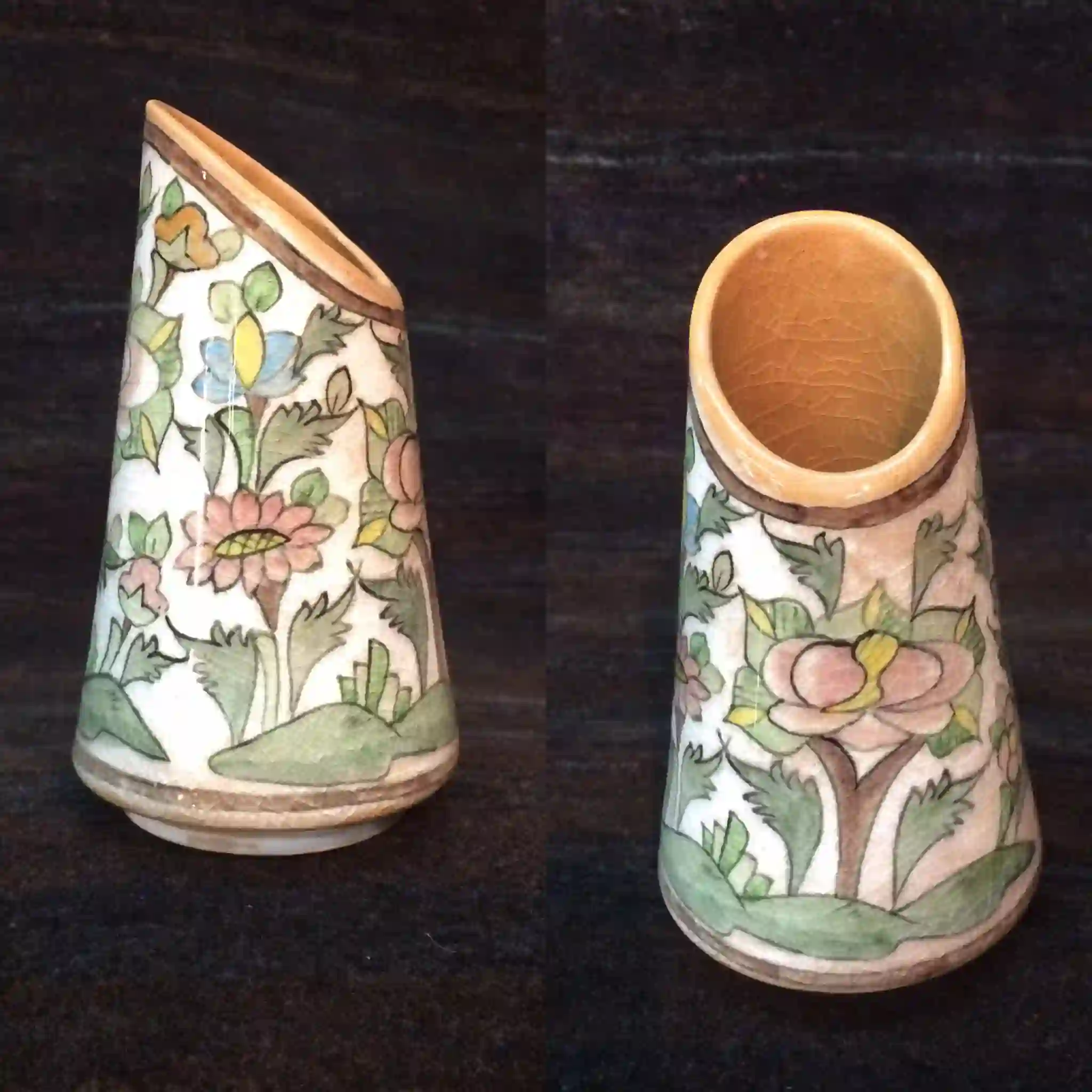 Persian ceramic pen holder